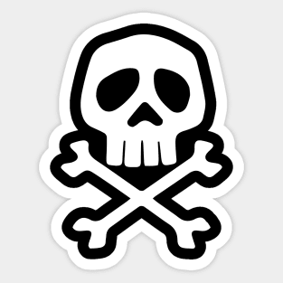 Pirate Skull Anime Sticker